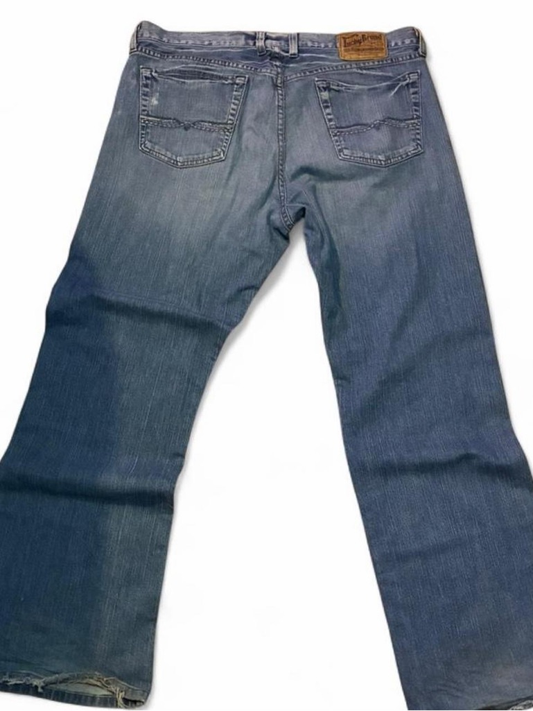 Lucky Brand Unisex Bootcut Denim Jeans  Faded Blue